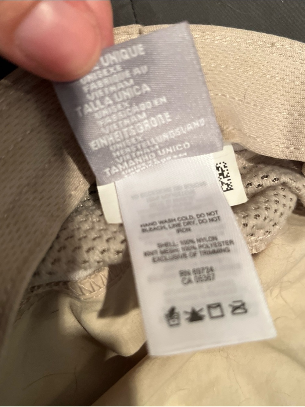 Columbia Beige Unisex Outdoor Cap with Mesh Lining - Picture 7 of 7